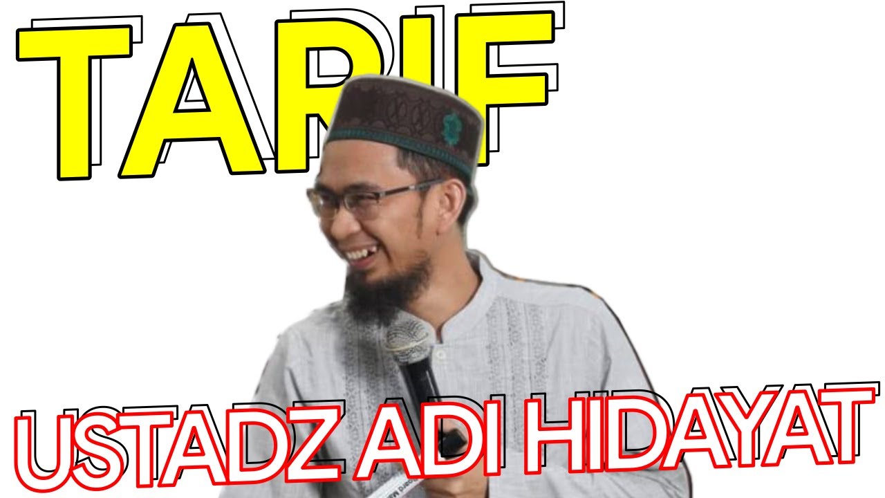 Mau Undang UAH⁉️ Ini TARIF dan Cara Undang Ustadz Adi Hidayat LC MA