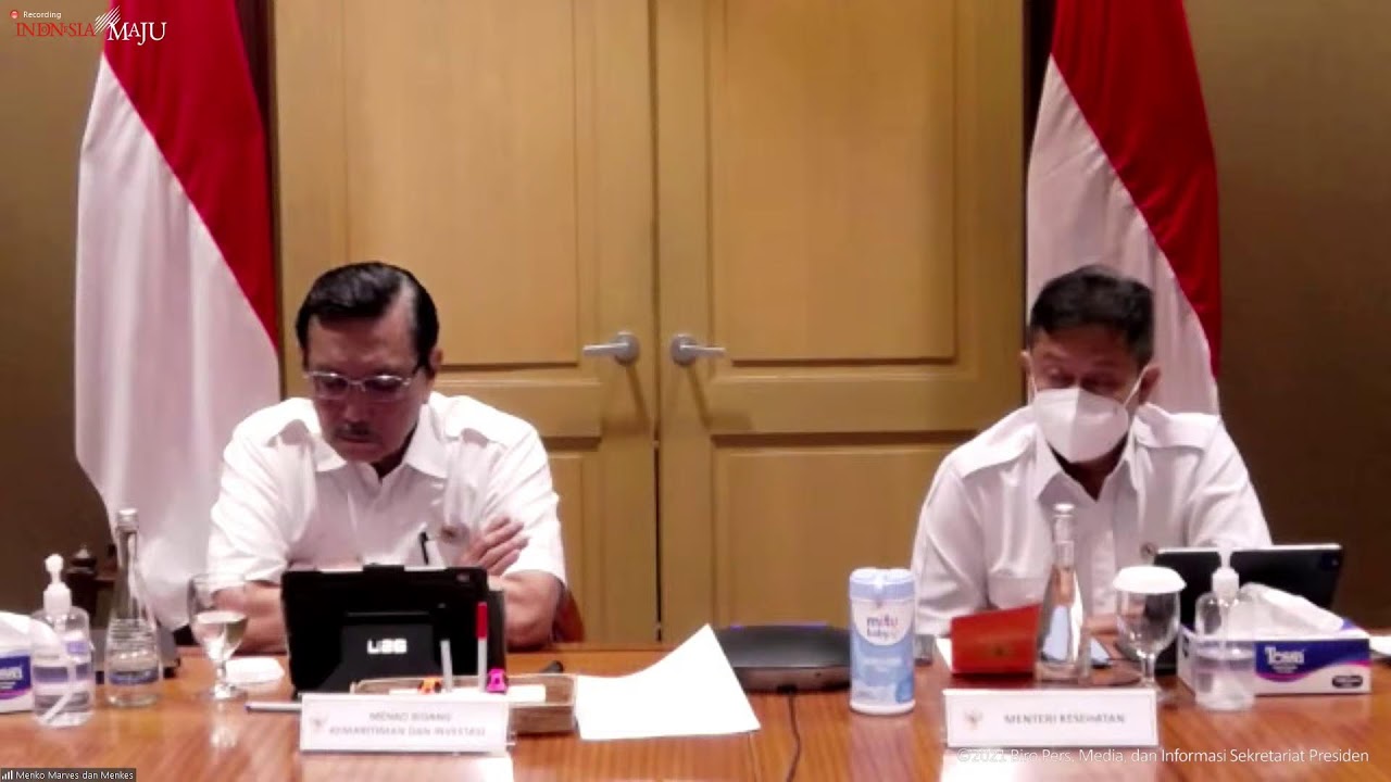 LIVE: Konferensi Pers PPKM, Jakarta, 4 Oktober 2021