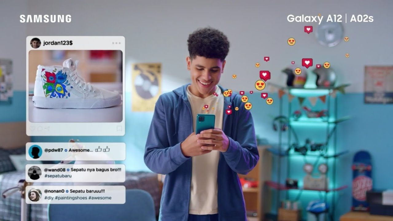 [TVC] Iklan Samsung A12 | A02s Terbaru Samsung Galaxy Pasti Awesome Indonesia (2021)