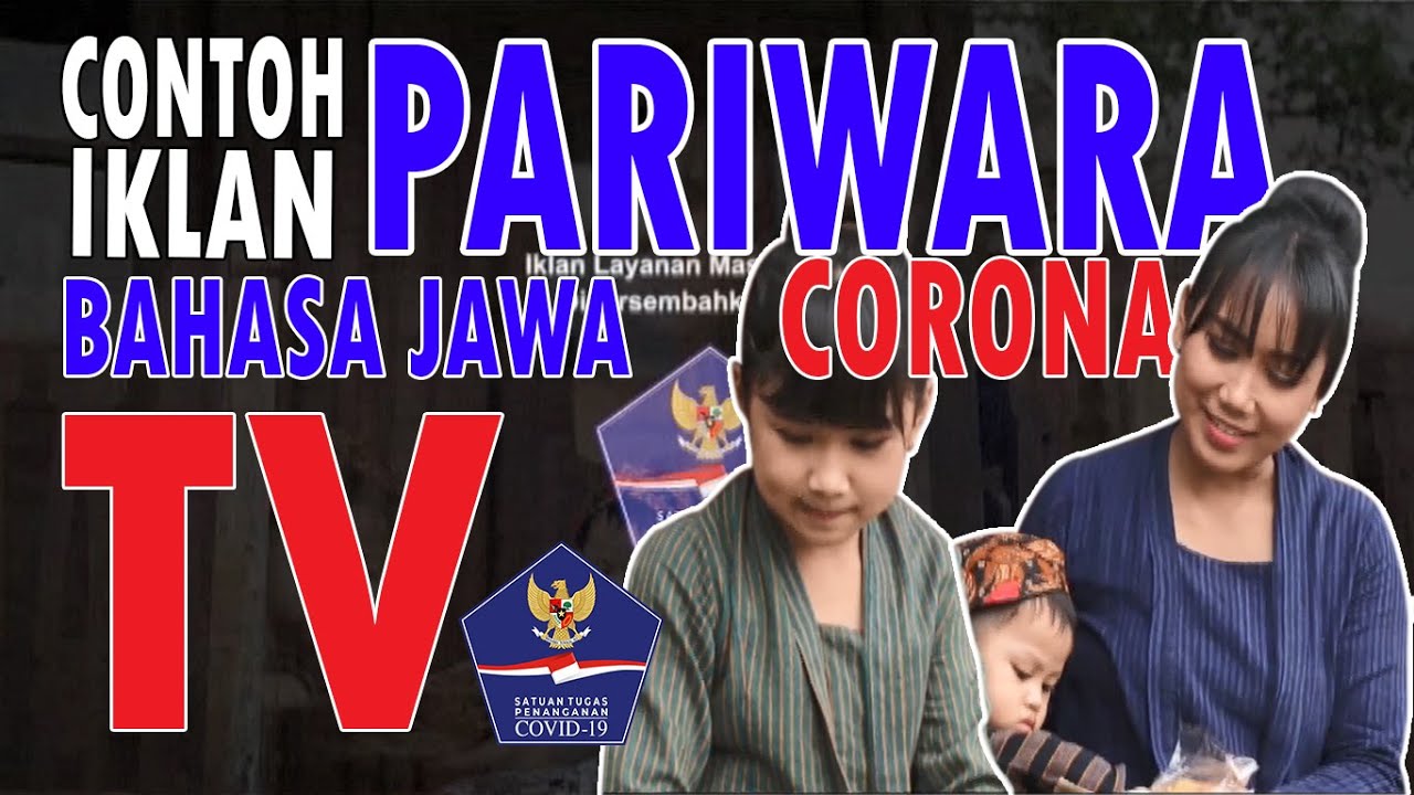 Pariwara Covid-19 | Contoh Iklan TV ber-Bahasa Jawa