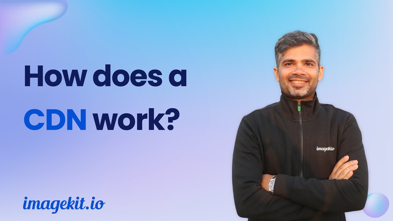 How does a CDN work to improve page load time