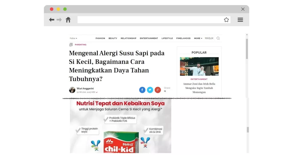 contoh iklan advertorial