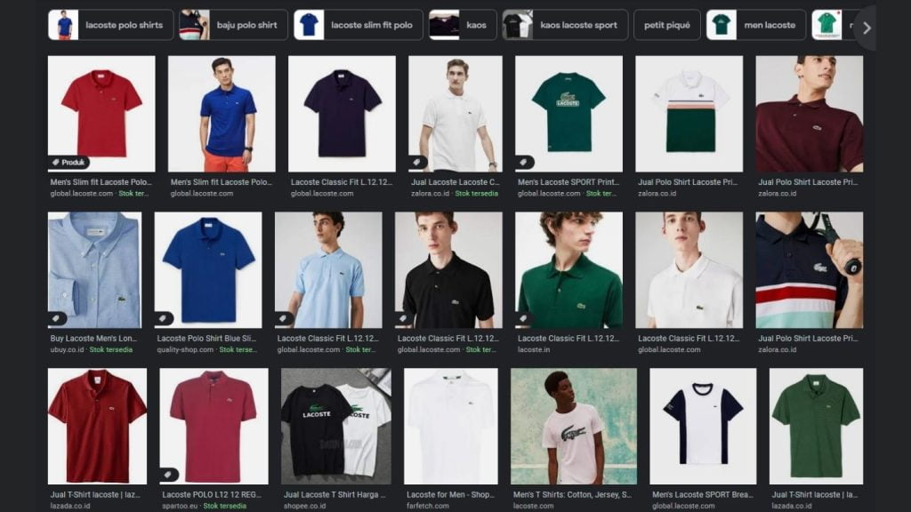 lacoste perbedaan brand dan merek