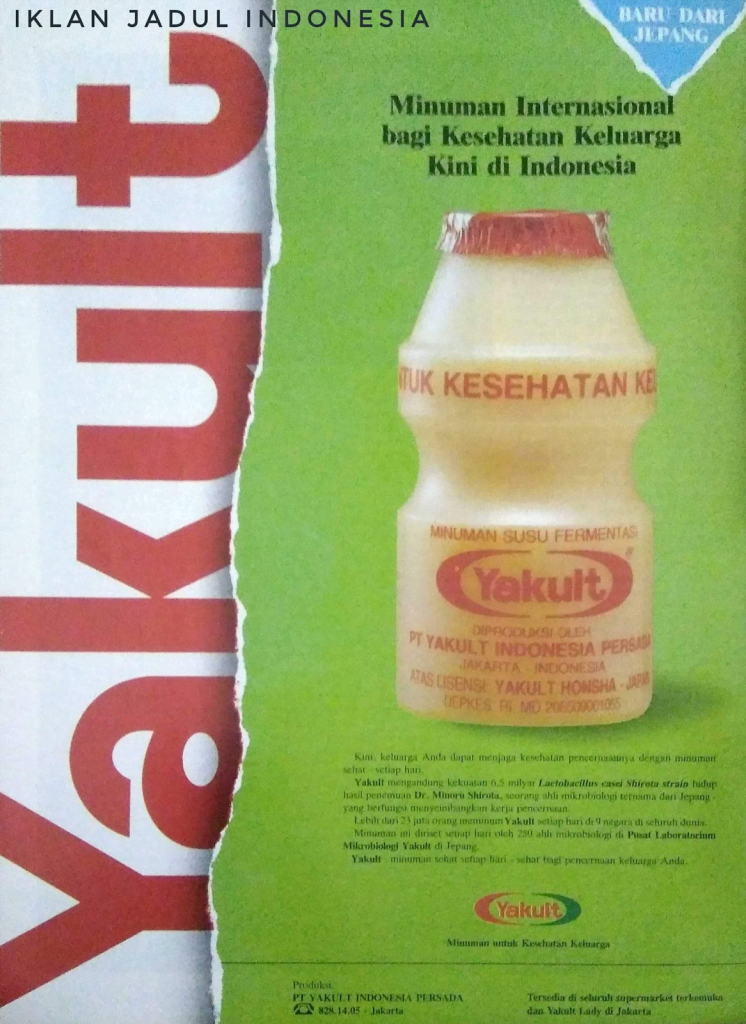 contoh iklan yakult