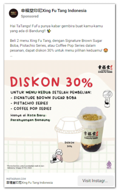 contoh iklan minuman boba