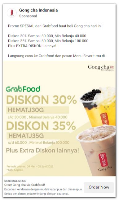 contoh iklan minuman boba