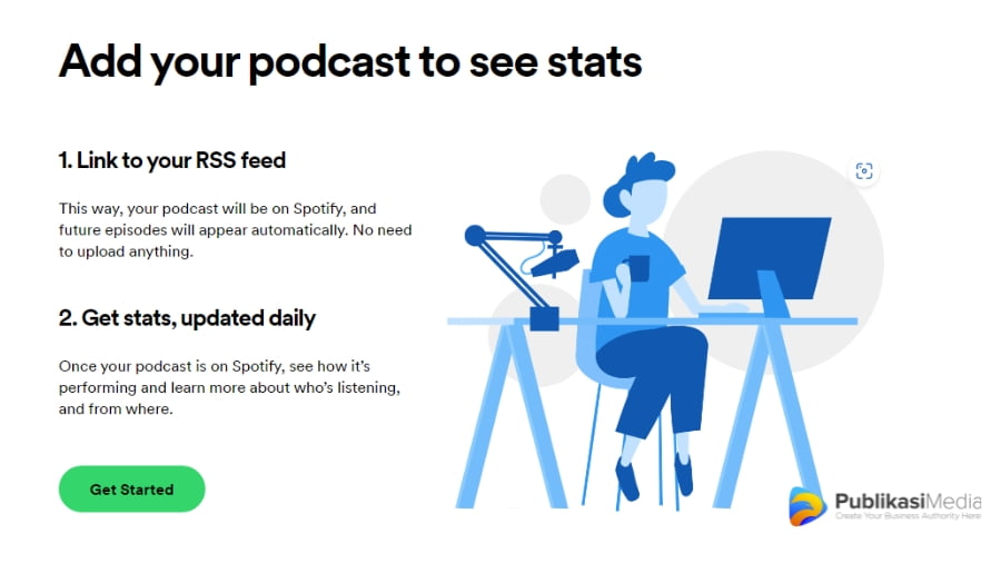 cara membuat podcast di spotify