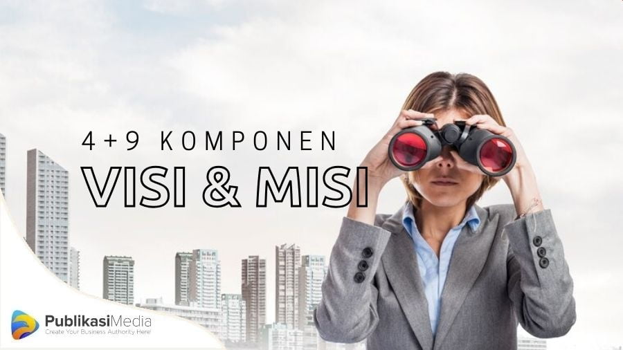 komponen visi misi perusahaan