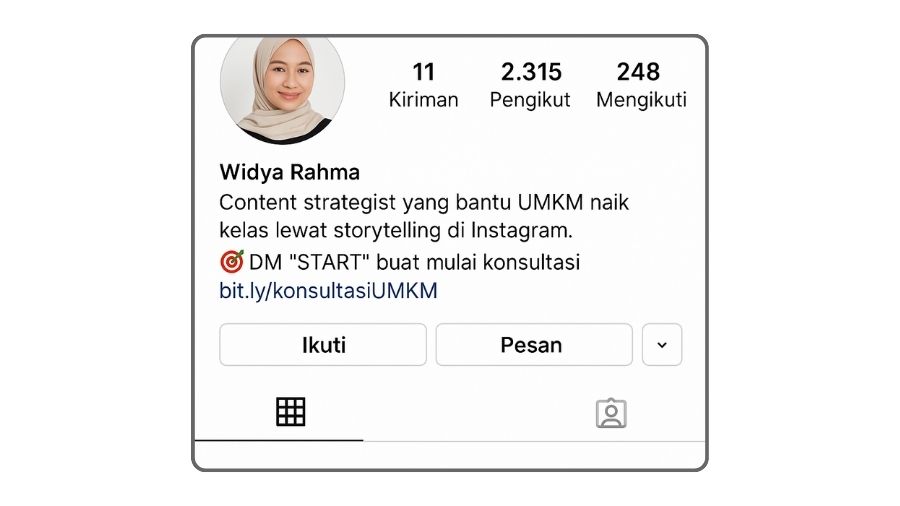 personal branding instagram