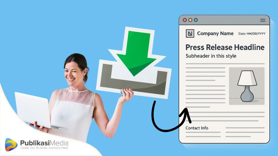 template press release