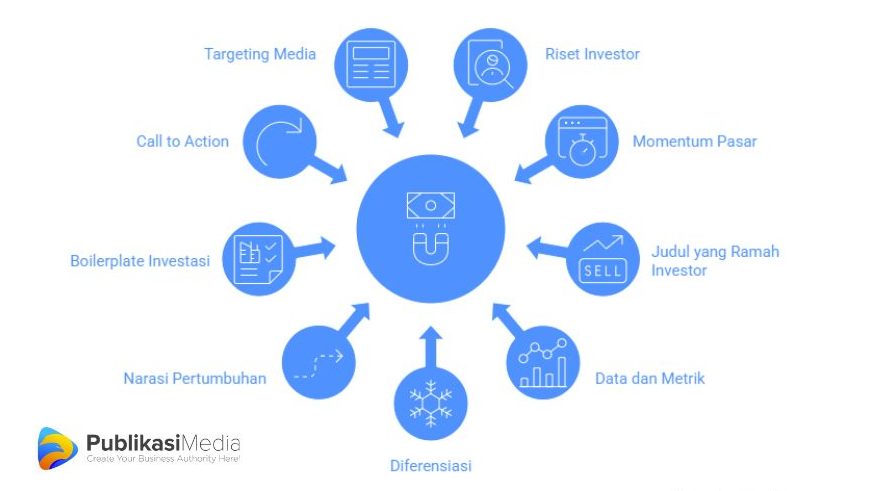 cara menarik investor dengan press release