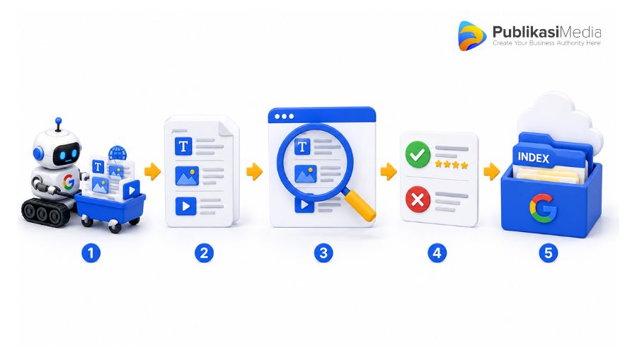 cara kerja search engine indexing